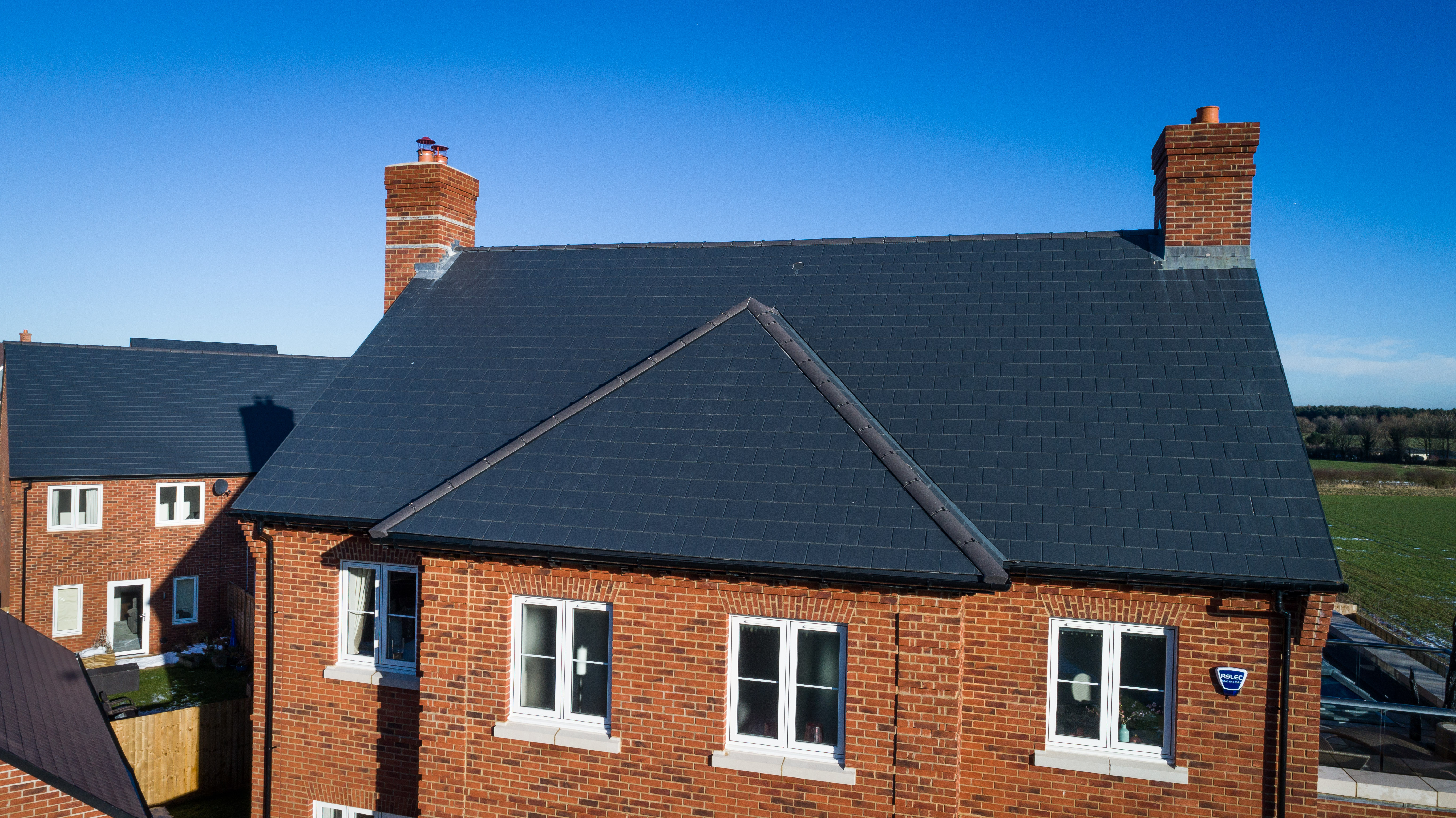 Eternit Rivendale slates at Heyford Park