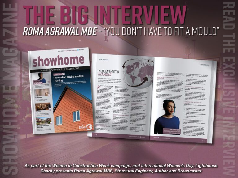 As part of the Women in Construction Week campaign, and International Women’s Day, Lighthouse Charity presents Roma Agrawal MBE, Structural Engineer, Author and Broadcaster  https://yourshow-home.com/