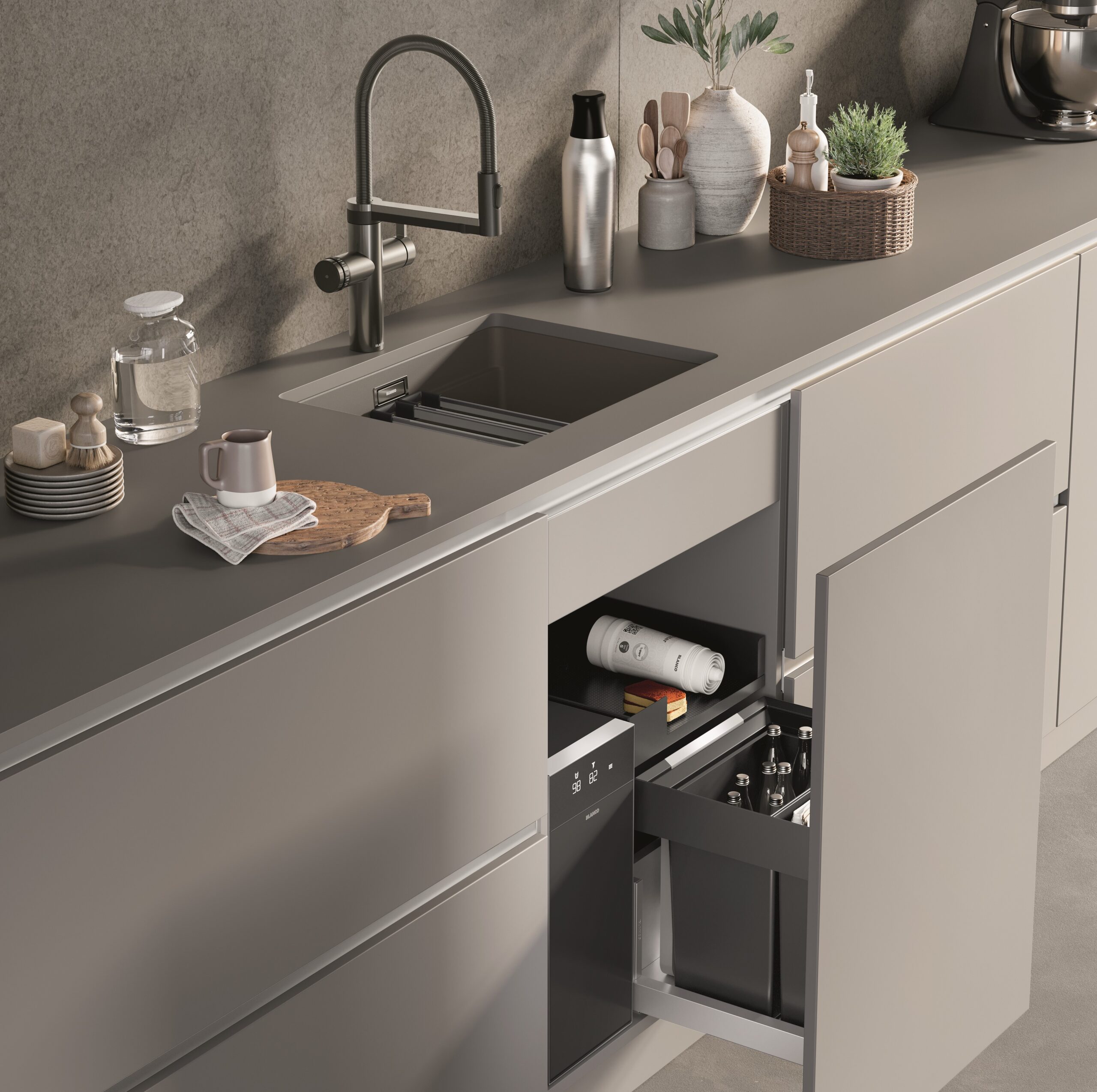 Dark steel Icona UNIT CHOICE ICONA ETAGON yourshow-home.com