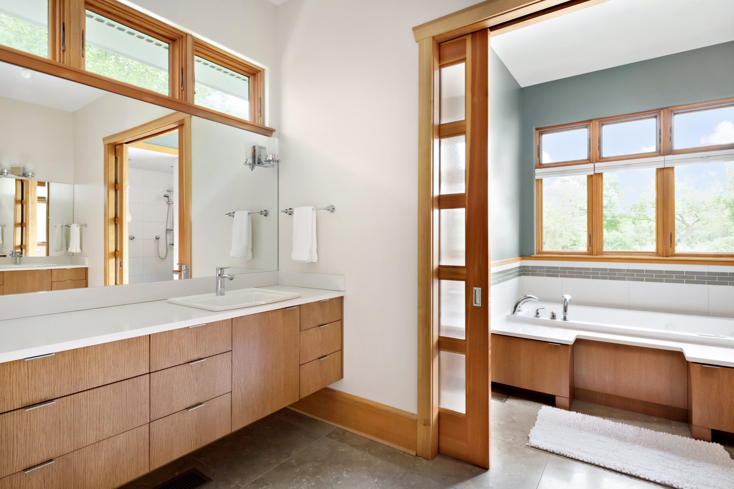 Styled Home Still Lifestyle Image Vintage Bathroom With Soaking Tub