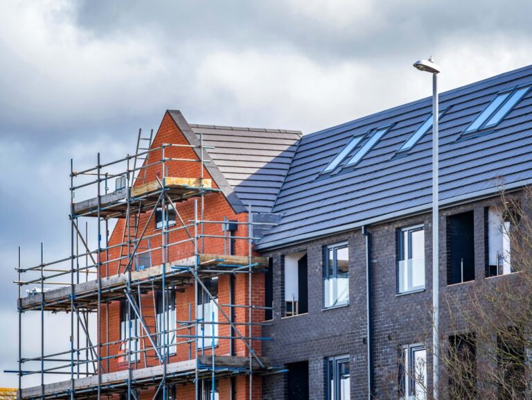 New apartments building construction site in England UK yourshow-home.com