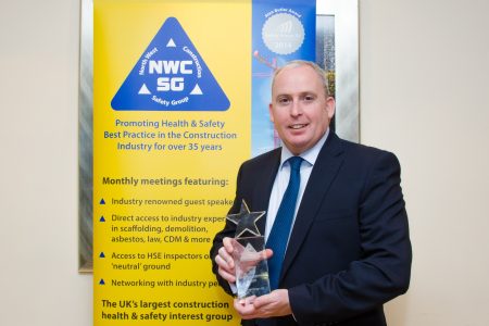 Dave Ford with  NWCSG Health & Safety Award 2016