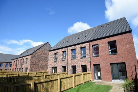 Pic Greg Macvean - 28/05/2015 - 07971 826 457
Regeneration company Urban Union has launched three new show homes at Pennywell in North Edinburgh, showcasing the high-quality housing the company is proud to deliver.