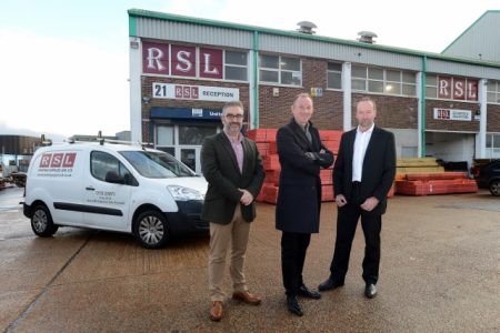 21/11/2016.
Photo: Amy Stanford - 07828941706.
From left are Simon Foster, Nigel Godefroy and Martin Wright of RBS.