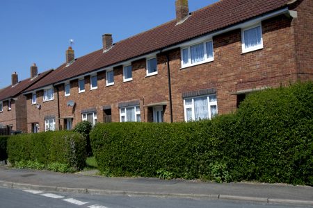 Terraced Houses in a row
